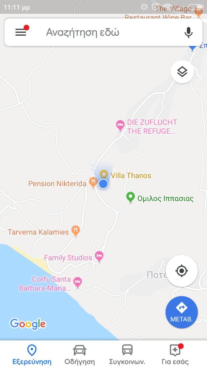 Villa Thanos Marathiás Buitenkant foto