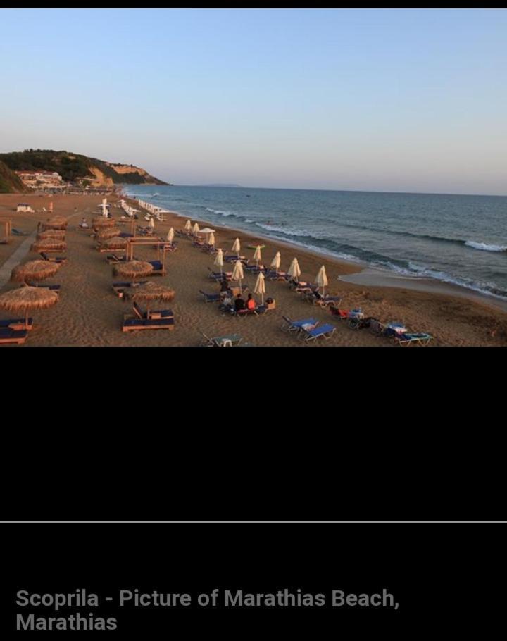 Villa Thanos Marathiás Buitenkant foto